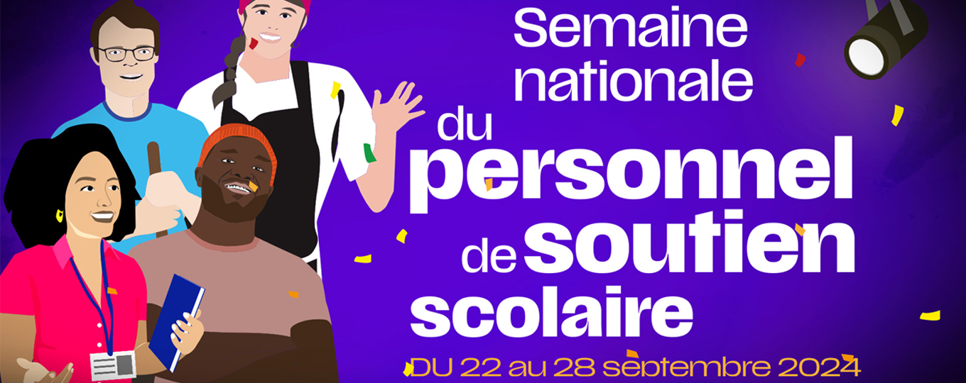 Bonne semaine nationale du personnel de soutien scolaire